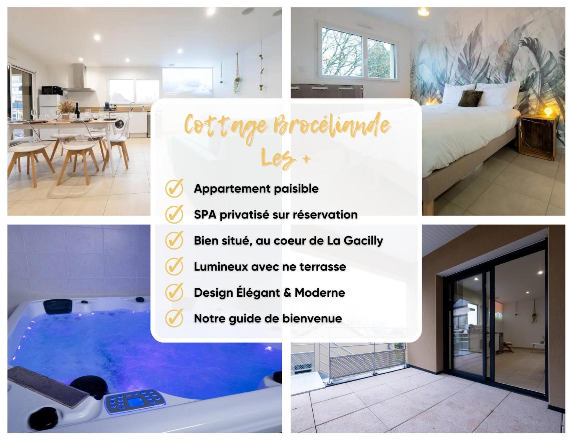 Appart Hotel La Gacilly-Centre Ville-Spa-Parking Exteriör bild