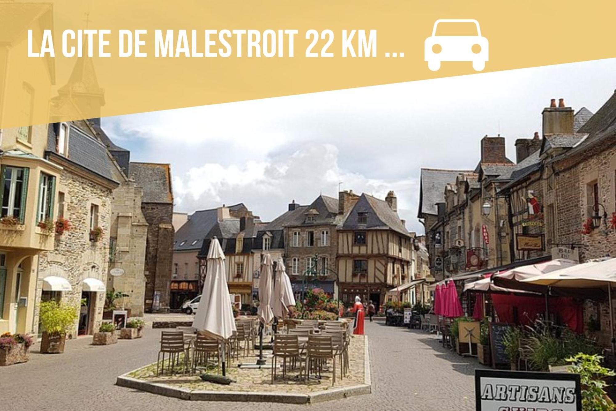 Appart Hotel La Gacilly-Centre Ville-Spa-Parking Exteriör bild